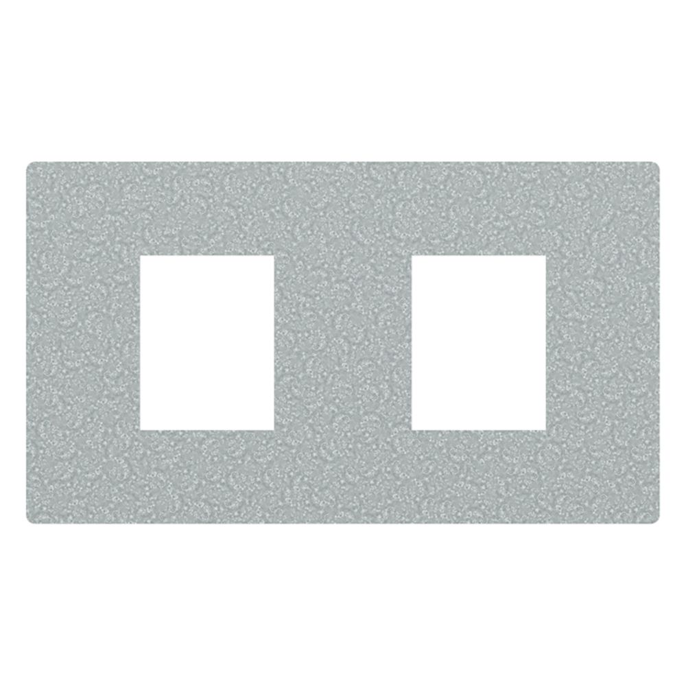 hager Montageplatte f. Geräteträger GTVD200/300 Datenmodul 2-fach RJ 45 19,3 x 14,8... HAGER-GTVDM012 4012002248416 (Abb. 2)