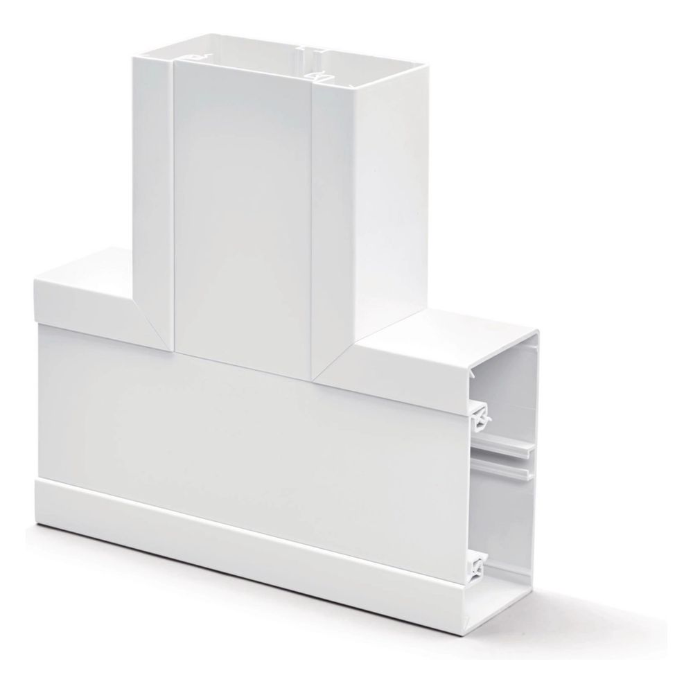 hager T-Stück aus Grundprofil zu BR 68x130mm Oberteil 80mm in verkehrsweiß... HAGER-BR6513089016 4012740013871 (Abb. 3)