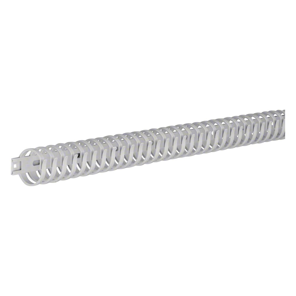 hager Verdrahtungskanal flexibel aus Polyamid halogenfrei 30 mm L 0,5m lichtgrau... HAGER-M5692 4012740104395 (Abb. 1)