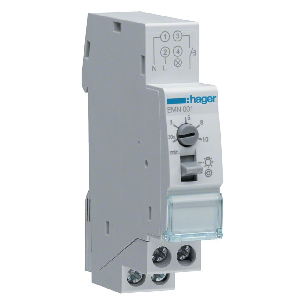 hager Treppenlichtzeitschalter... HAGER-EMN001 3250612339969 (Abb. 1)