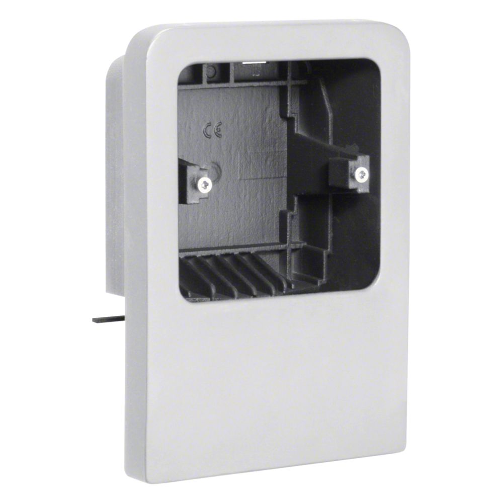 hager Geräteträger universal für UP-Geräte mit Rahmen zu SL 20x55mm verkehrsweiß... HAGER-SL200559119016 4012740017718 (Abb. 1)