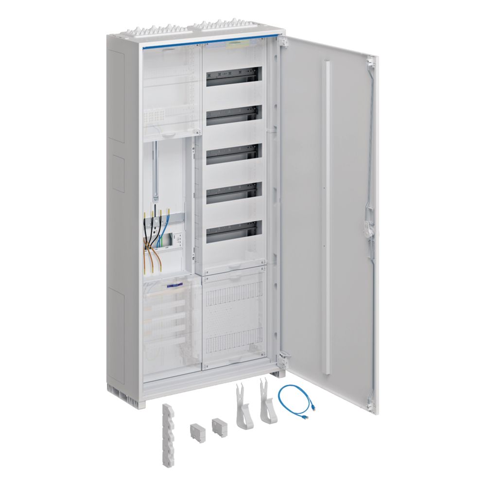 hager Komplettschrank, univers Z, 1100x550x205mm, SKII, IP44, 1ZP, VF-5rh, APZ, 2-feld... HAGER-ZB323T15 3250617625890 (Abb. 1)