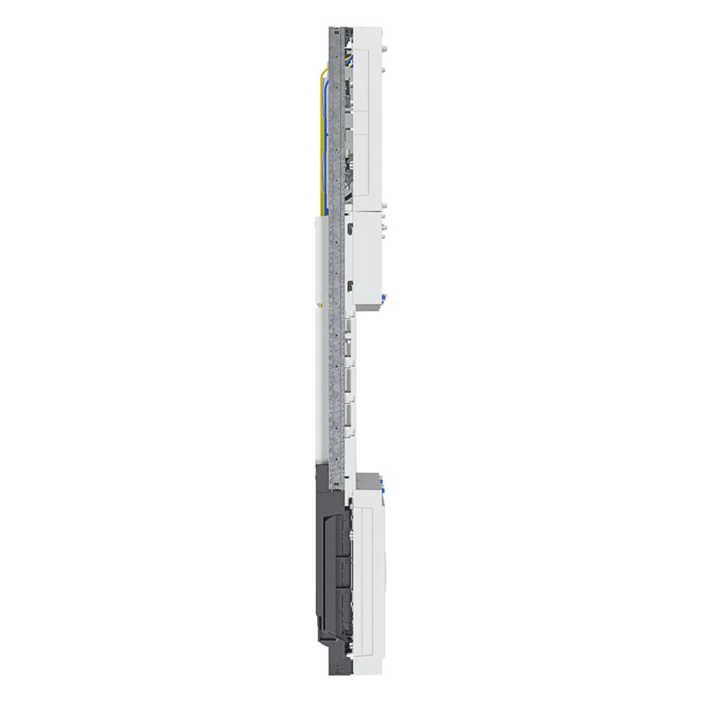 hager Komplettfeld, Zählerfeld, univers Z, 4 Zählerplätze, BKE-I, H 1050mm, 2-feldig... HAGER-ZK3EN24 3250616330191 (Abb. 3)