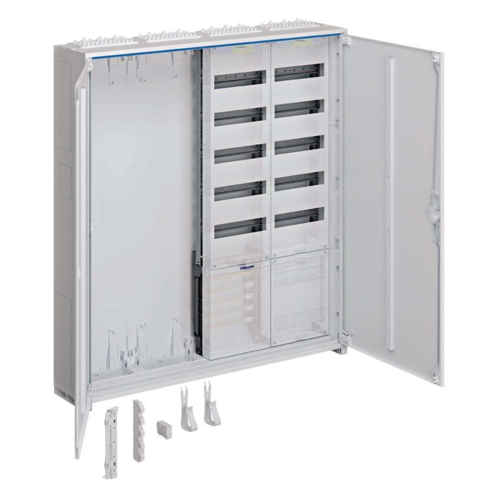 hager Systemschrank univers Z, IP44, 1100x1050mm, mit Einspeise- u. APZ-Feld, 3-fel... HAGER-ZB34VT10APZ2 3250617724104 (Abb. 1)