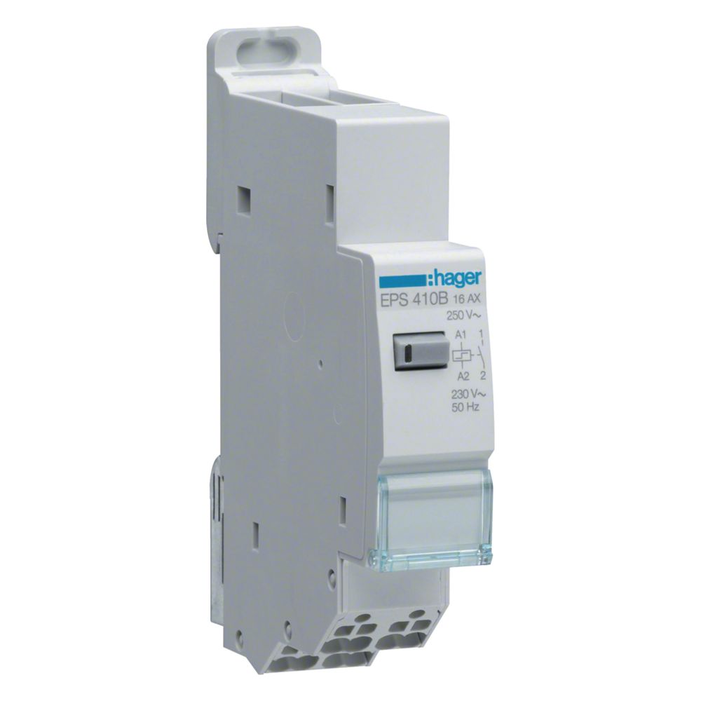 hager Elektronischer Fernschalter 1S 230V... HAGER-EPS410B 3250612369270 (Abb. 1)