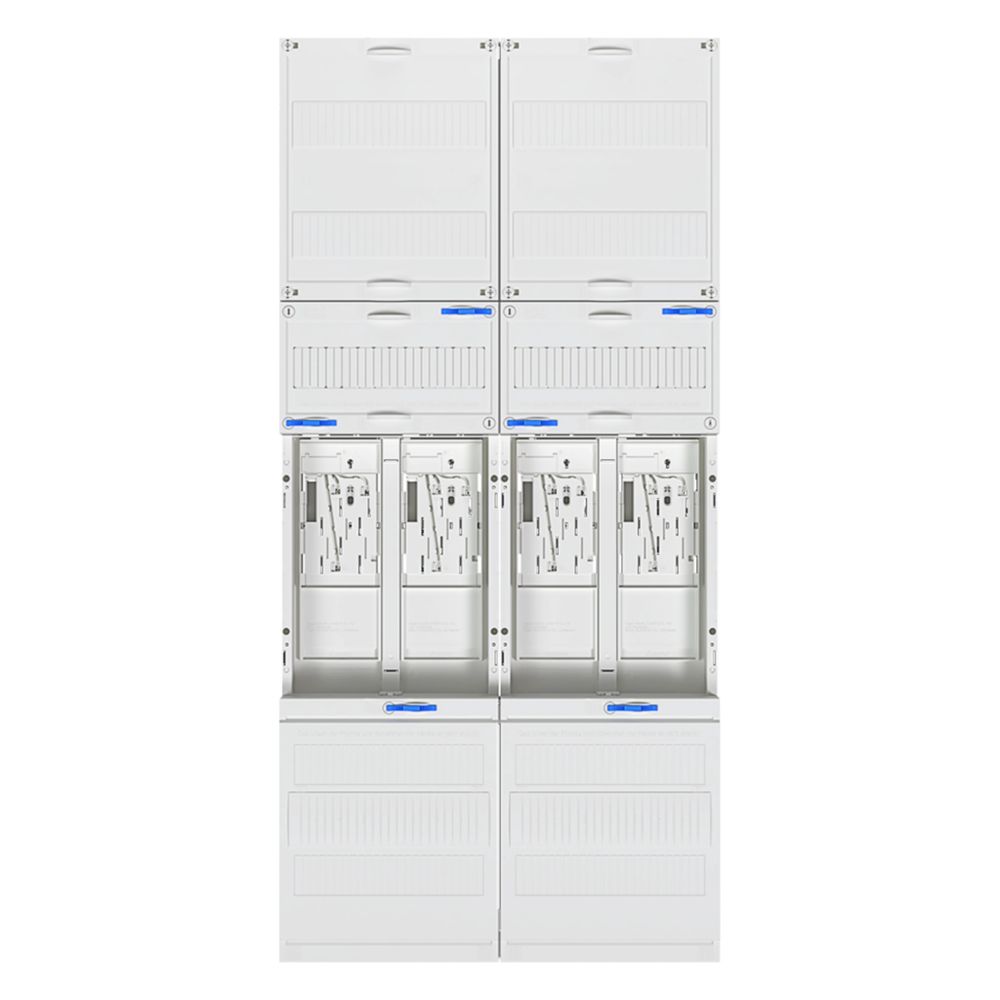 hager Komplettfeld, Zählerfeld, univers Z, 4 Zählerplätze, BKE-I, H 1050mm, 2-feldig... HAGER-ZK3EN24 3250616330191 (Abb. 2)
