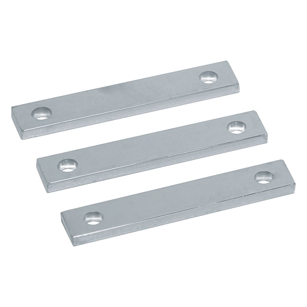hager Cu-Schienen, univers, Wandlerlasche 30x10x170mm, verzinnt. 3 Stück im Set... HAGER-UM30V4 3250611001461 (Abb. 1)