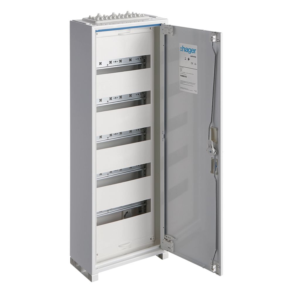 hager Feldverteiler Aufputz, 800x300x161, univers, IP44, SKII, 60PLE, QuickConnect... HAGER-FWB51S 3250612735716 (Abb. 1)