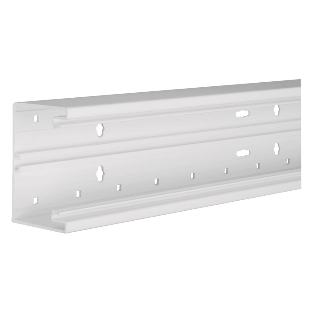 hager Brüstungskanal-Unterteil PVC frontrastend BR 68x100mm, OT 80mm, verkehrsweiß... HAGER-BR6510019016 4012740013789 (Abb. 2)