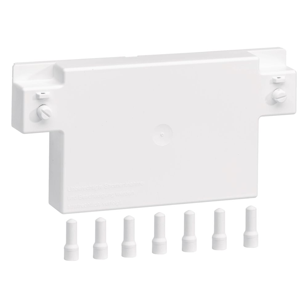 hager Sperrverschluss-Haube univers Z für 3-Punkt Zählertragplatte, plombierbar... HAGER-T95L 4010330552960 (Abb. 1)