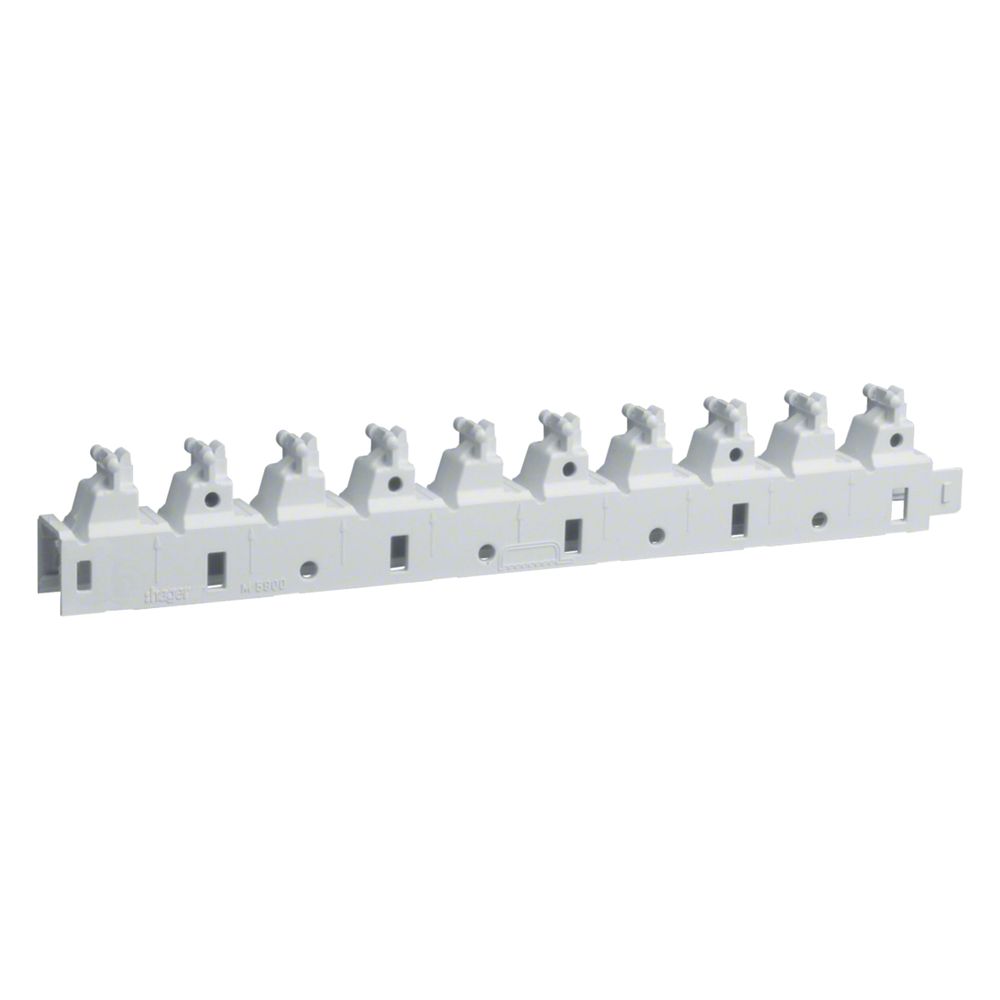 hager Lamellenträger für 10 Lamellen zu Brüstungsverkleidung in steingrau... HAGER-M5900GRAU 4012740268431 (Abb. 1)