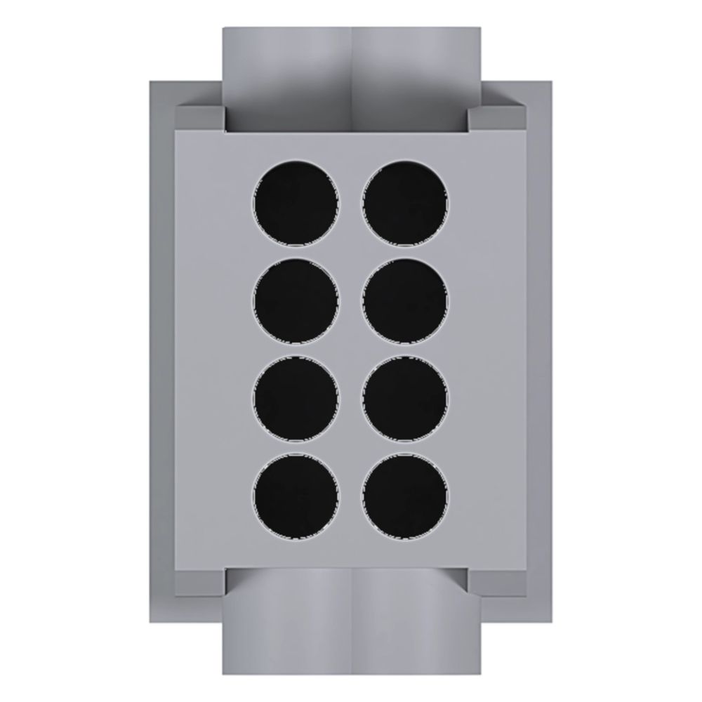 hager Hauptleitungsabzweigklemme 1-polig, 4x70mm2, IP20, grau... HAGER-KH70G 3250613780241 (Abb. 2)