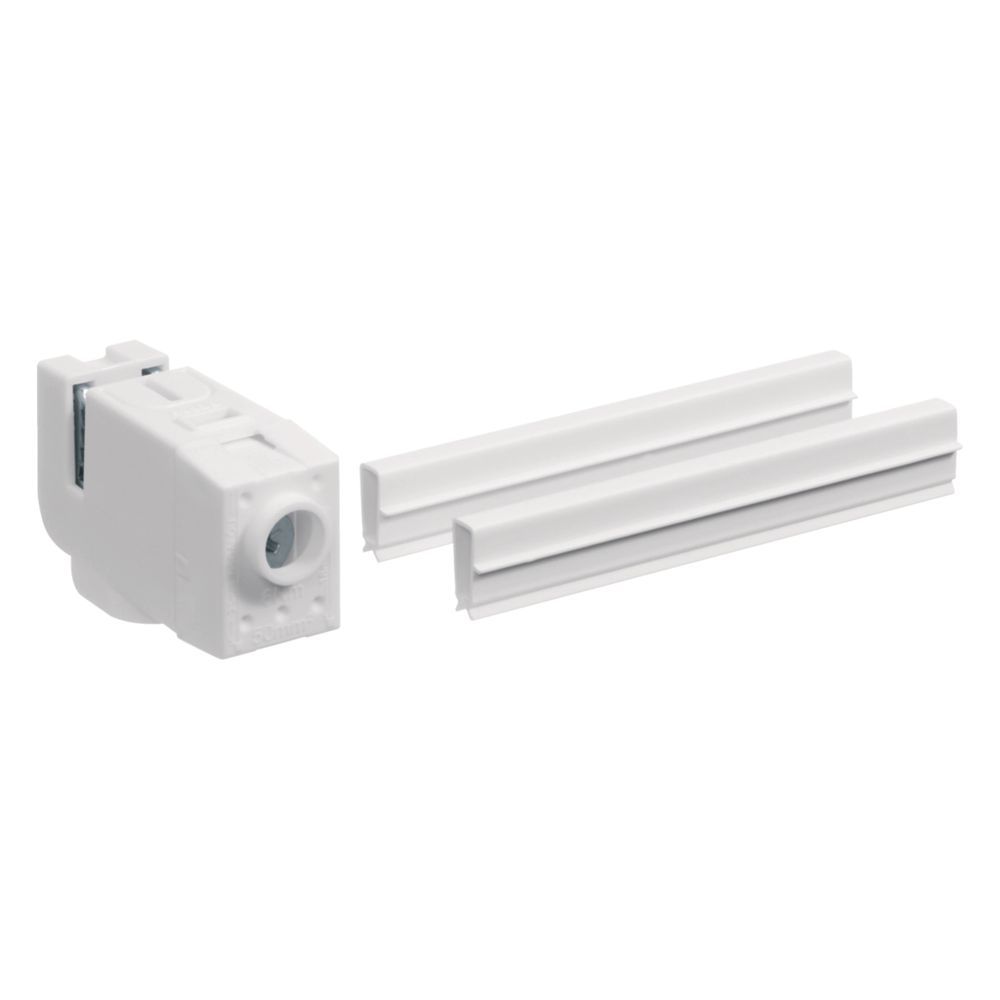 hager Nachrüstset m. SaS-Klemme isoliert, für PE-schiene 12x5 mm... HAGER-ZY50KB 3250617851701 (Abb. 1)