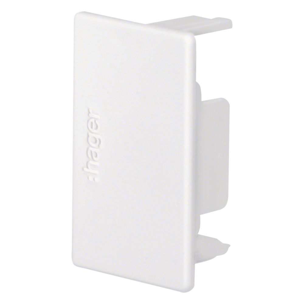 hager Endstück halogenfrei zu Leitungsführungskanal LF/LFH 30x45mm verkehrsweiß... HAGER-LF3004569016 4012740011921 (Abb. 1)