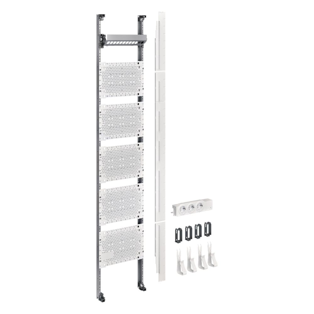 hager Komplettfeld Multimedia, univers Z, 1350 mm, 1-feld, ohne Patchmodule... HAGER-UF51NW 3250616161108 (Abb. 1)