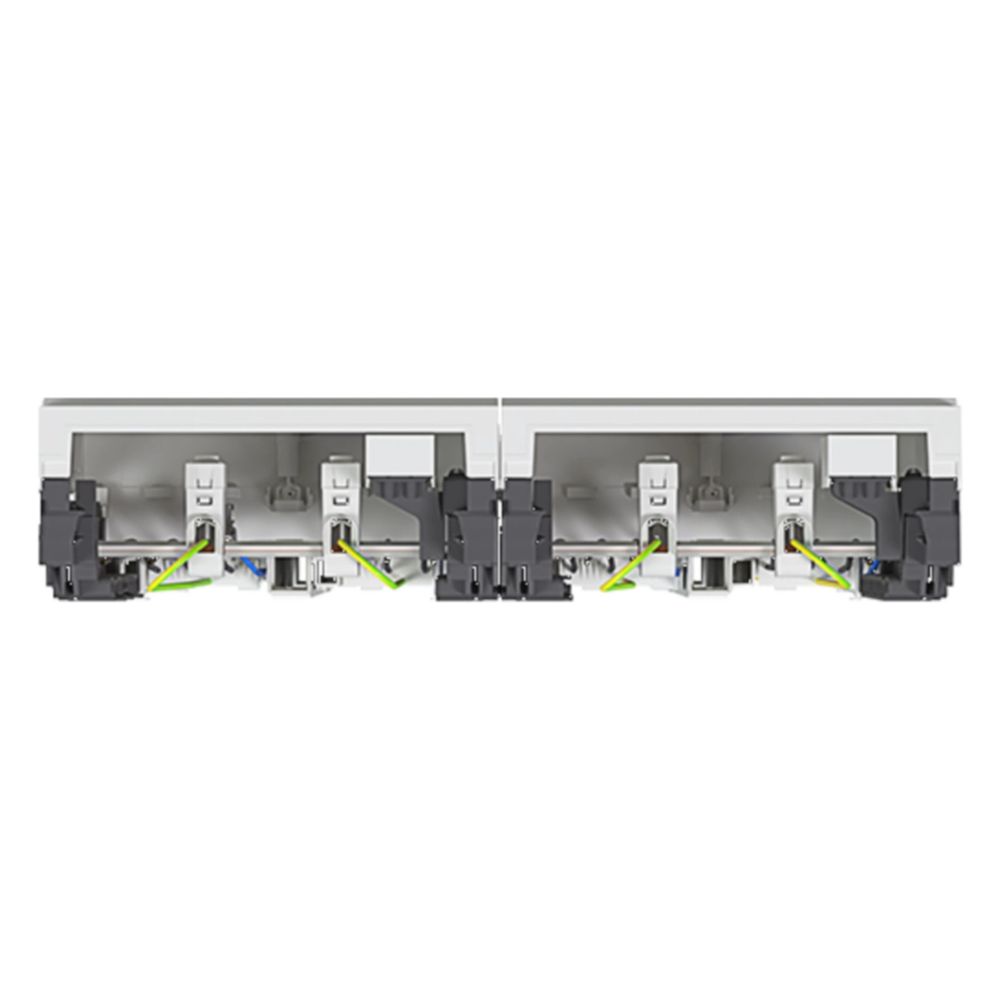 hager Komplettfeld, univers Z, 4 ZP, BKE-I, 2-feldig, Steuerklemme 7-pol., HLAK 5-pol.... HAGER-ZK3ET24 3250617714013 (Abb. 8)