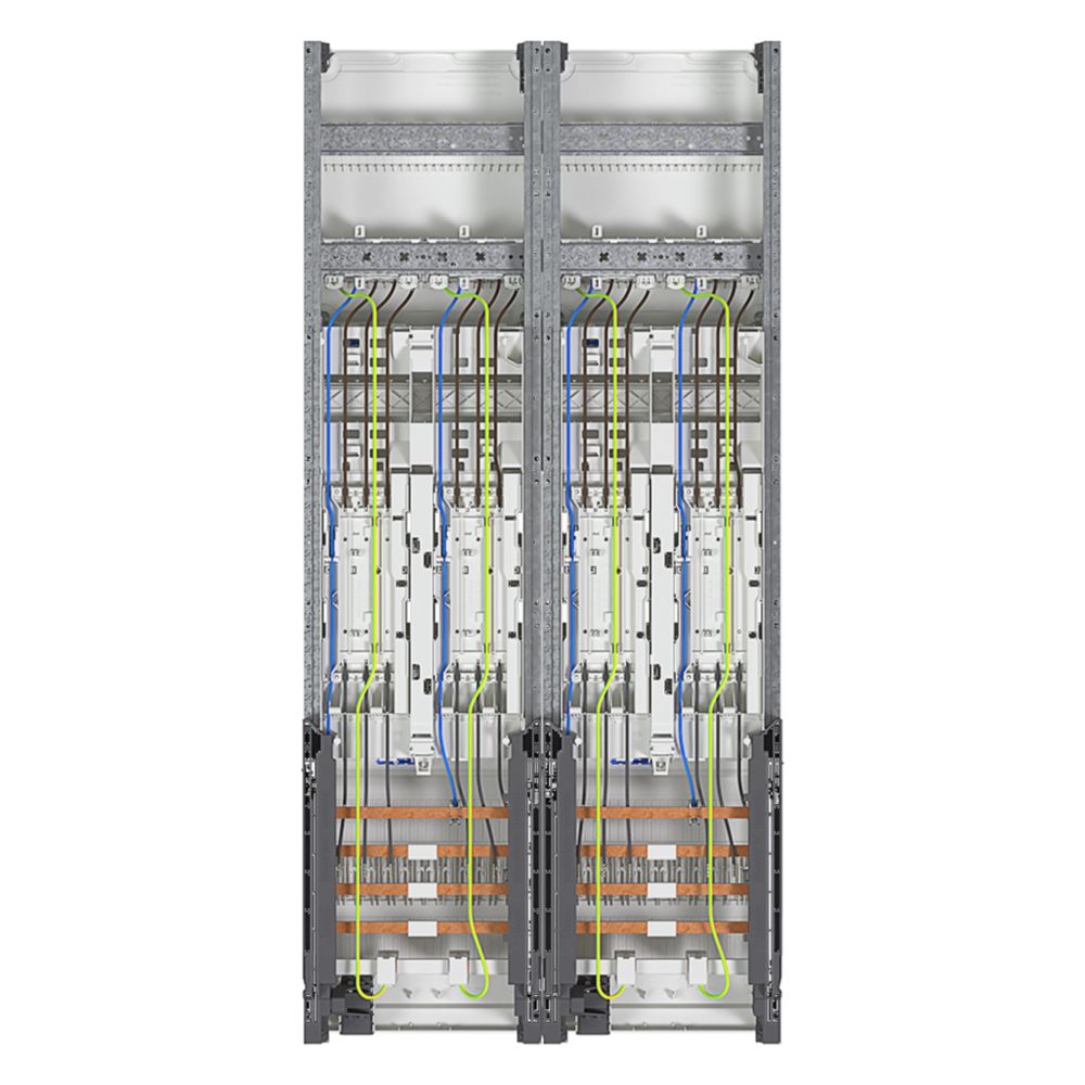 hager Komplettfeld, univers Z, 4 ZP, BKE-I, 2-feldig, Steuerklemme 7-pol., HLAK 5-pol.... HAGER-ZK3ET24 3250617714013 (Abb. 2)