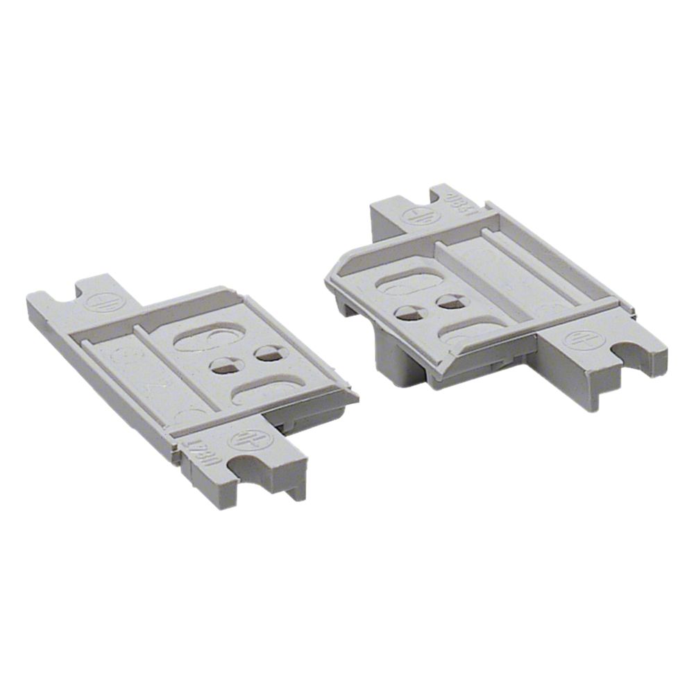 hager Isolierstücke 2 St. mit Schrauben für isolierter Aufbau von Hutschienen... HAGER-U84T 4010330552465 (Abb. 1)
