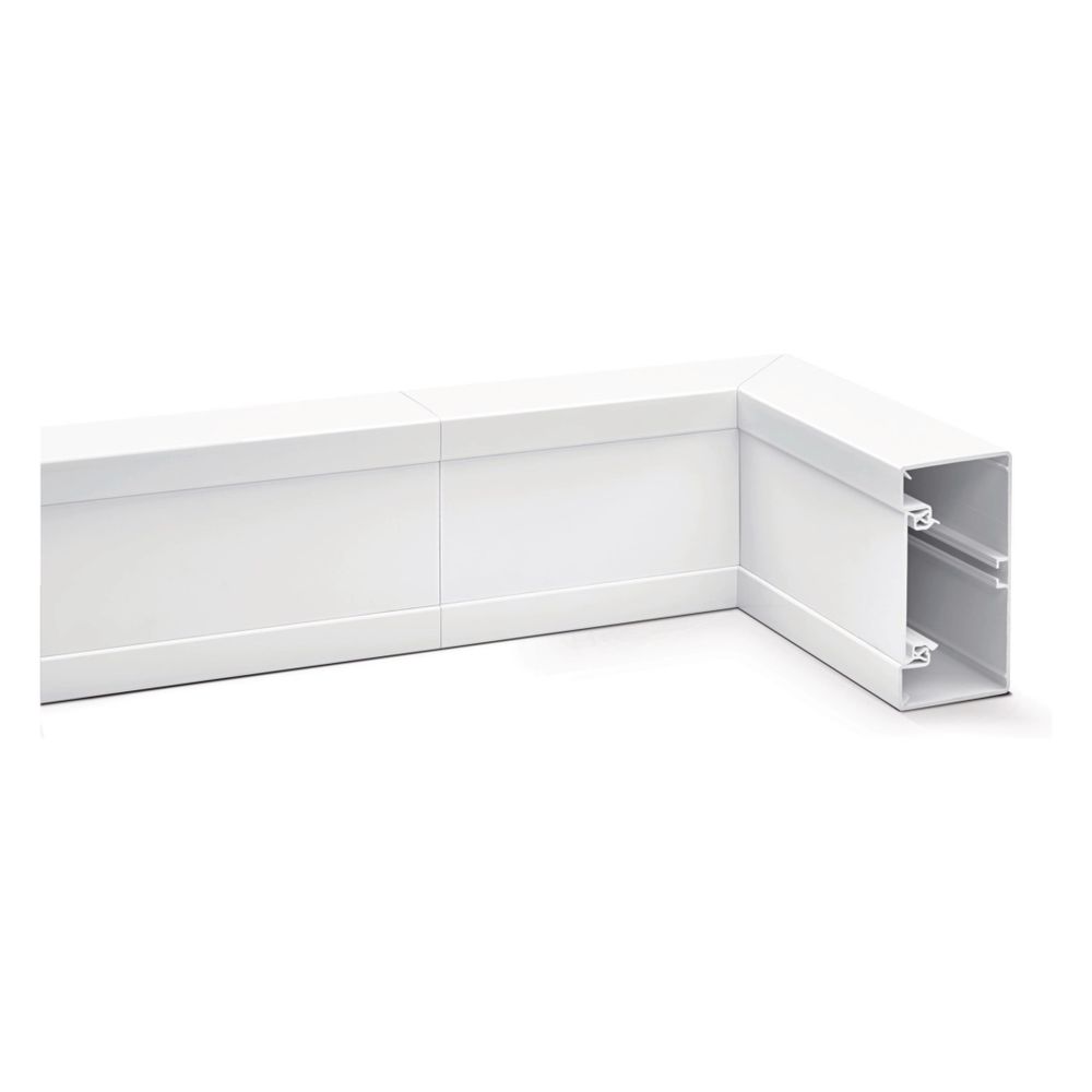 hager Inneneck aus Grundprofil zu BR 68x130 mm Oberteil 80 mm in verkehrsweiß... HAGER-BR6513049016 4012740013857 (Abb. 3)