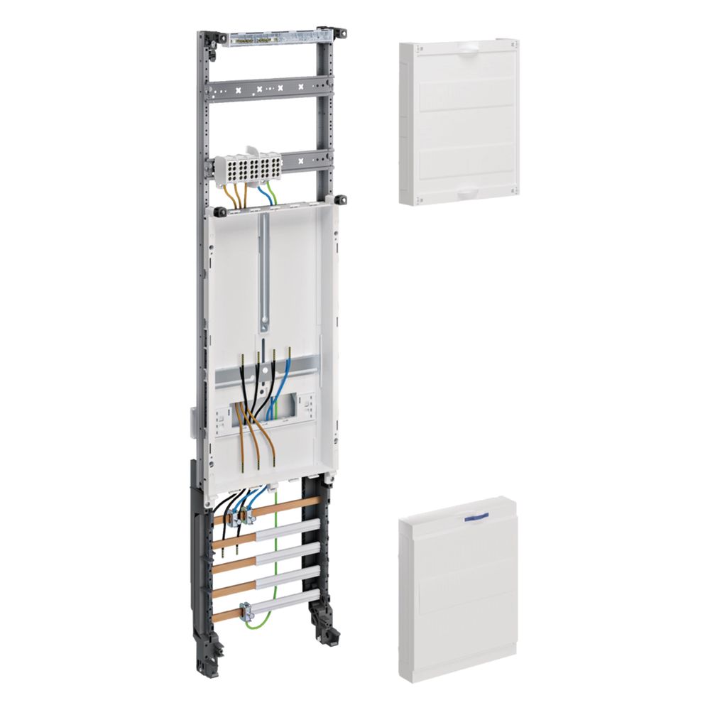 hager Komplettfeld, univ.Z, 3-Punkt, 1 Zählerpl., 5-p. HLAK, H 1050mm, 16mm2, 1-feldig... HAGER-ZH32P16K 3250610004395 (Abb. 1)
