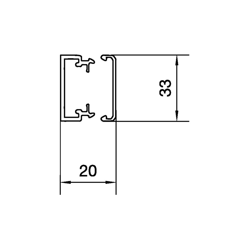 hager Leitungsführungskanal aus PVC LF 20x35mm steingrau... HAGER-LF2003507030 4012740138123 (Abb. 4)