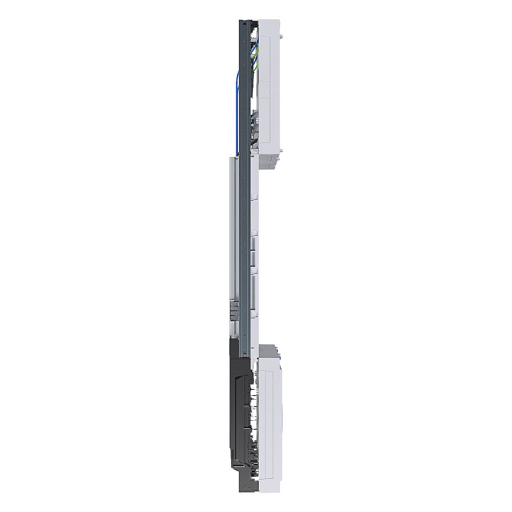 hager Komplettfeld, univers Z, 2 Zählerplätze, 3-Punkt, H 1050 mm, 2-feldig... HAGER-ZK33Q3N 3250617723619 (Abb. 3)