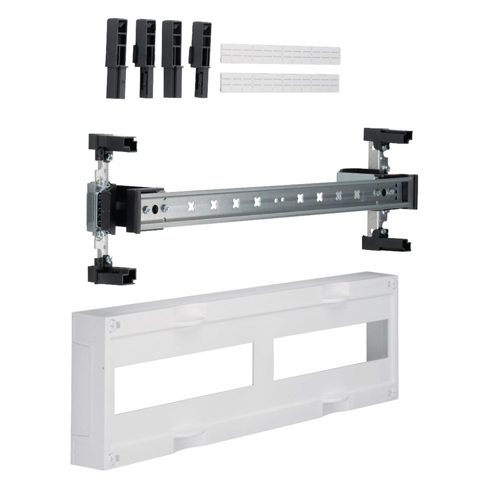 hager Baustein, univers N, 150x500 mm, für Reiheneinbaugeräte waagerecht, 2x12 PLE... HAGER-UD12B1 3250616141124 (Abb. 1)