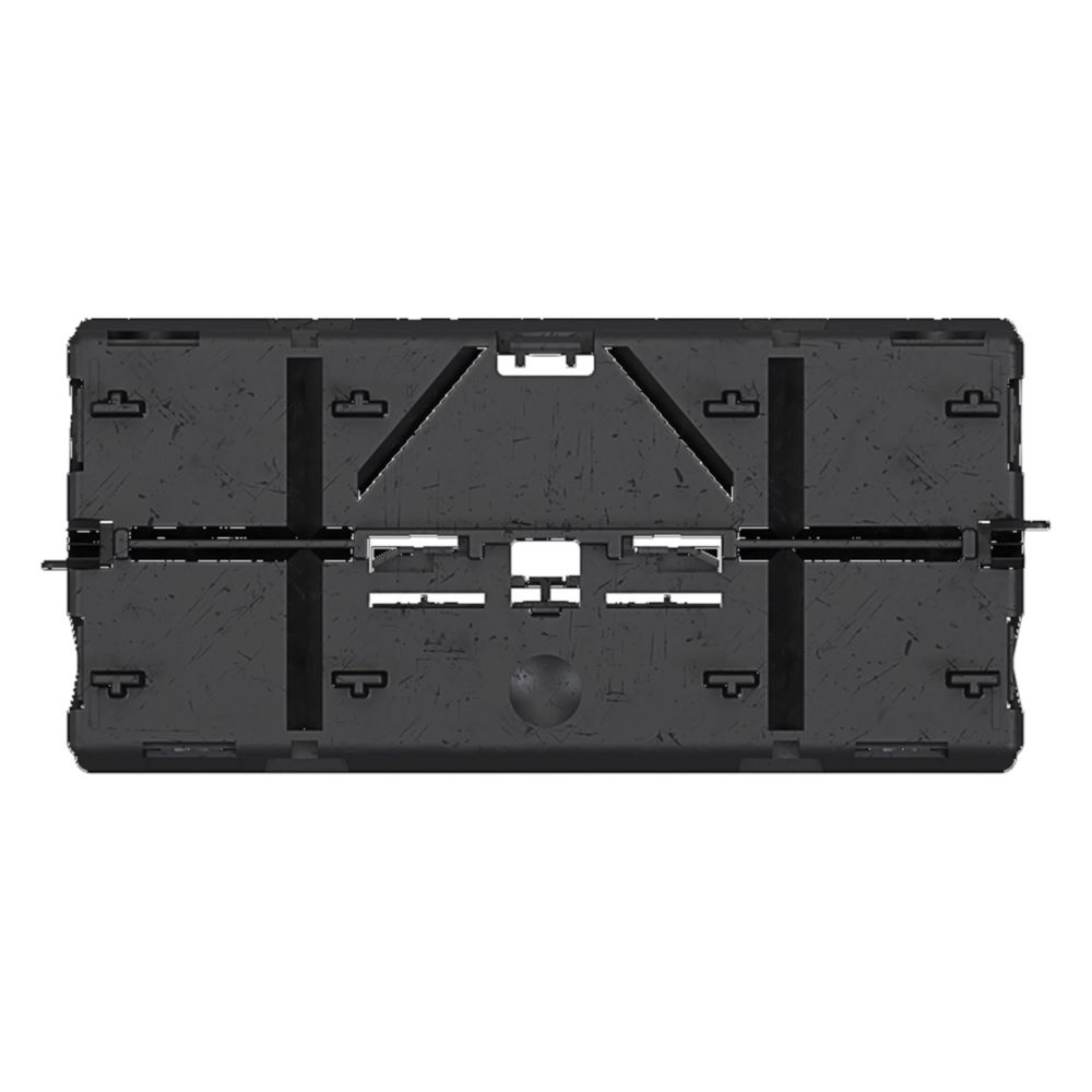 hager Geräteeinbaudose 2-fach Energie f. Brüstungskanal C-Profil für Schalterprogramme... HAGER-GLS55002 4012740980210 (Abb. 5)