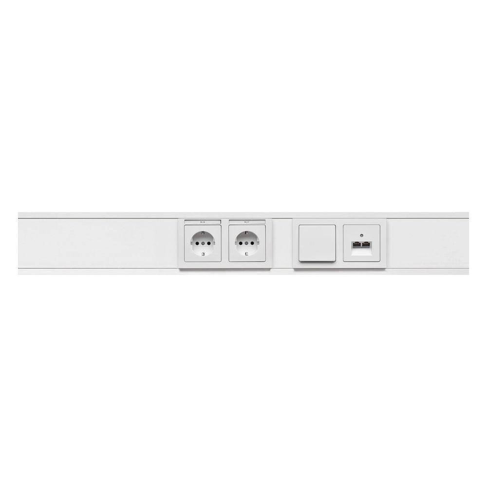 hager Brüstungskanal-Unterteil PVC frontrastend BR 68x100mm, OT 80mm, verkehrsweiß... HAGER-BR6510019016 4012740013789 (Abb. 4)