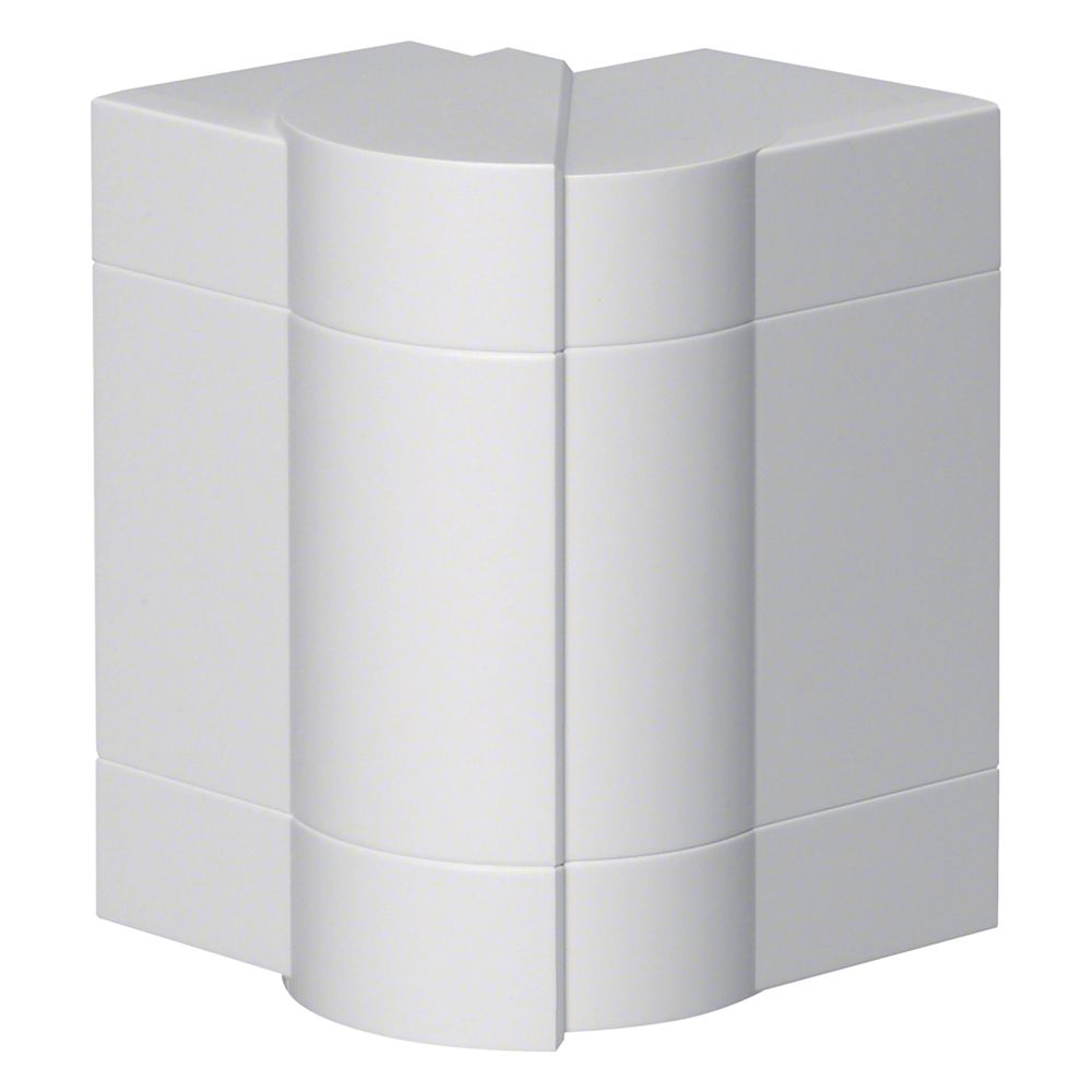 hager Außeneck, einstellbar zu BR/H/N/A/S 68x130 mm Oberteil 80 mm hfr verkehrswei... HAGER-BR651303H9016 4012740989008 (Abb. 1)