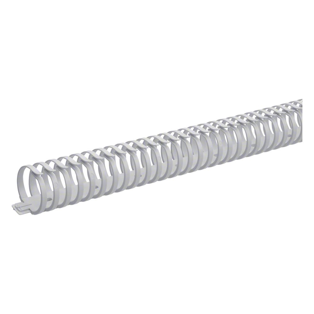 hager Verdrahtungskanal flexibel aus Polyamid halogenfrei 40 mm L 0,5m lichtgrau... HAGER-M5693 4012740190510 (Abb. 1)