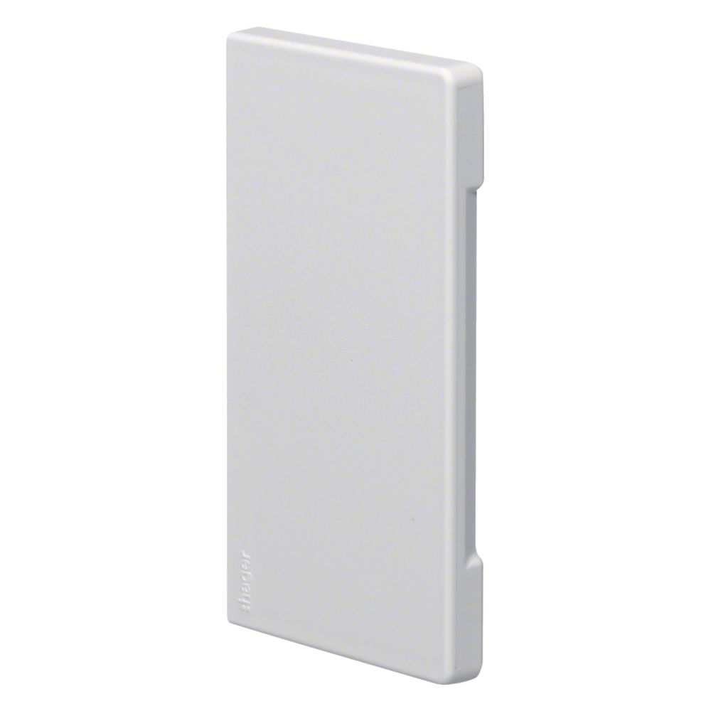 hager Endstück zu BR, schnittkaschierend, 68x130mm für Oberteil 80mm, Verkehrsweiß... HAGER-BR6513069016 4012740008235 (Abb. 1)