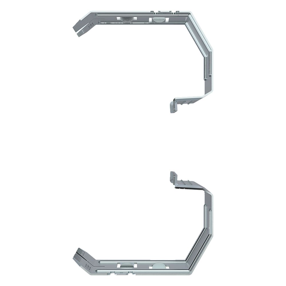 hager Kupplung Paar elektrisch/mechanisch Stahlblech zu BRS 68x170 mm Oberteil 80 mm... HAGER-BRS651709 4012740217668 (Abb. 8)