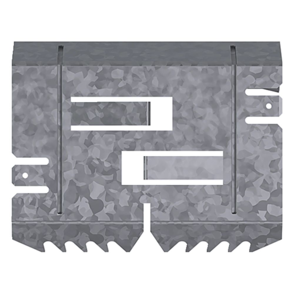 hager Kupplung Paar elektrisch/mechanisch Stahlblech zu BRS 68x130 mm Oberteil 80 mm... HAGER-BRS651309 4012740217651 (Abb. 5)
