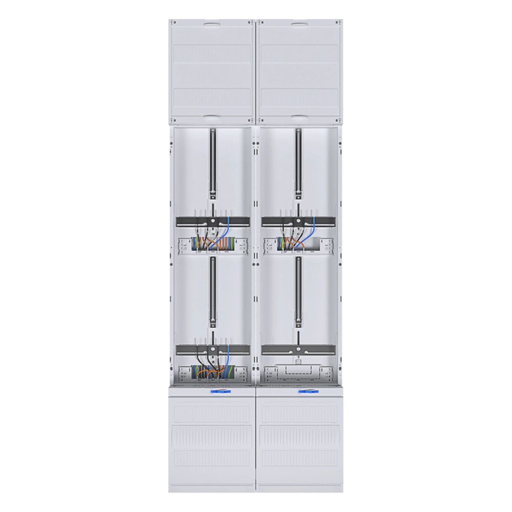 hager Komplettfeld, Zählerfeld, univers Z, 1350 mm, 3 Zählerplätze/Reserve, 2-feldig... HAGER-ZK52P5K 3250617713900 (Abb. 2)