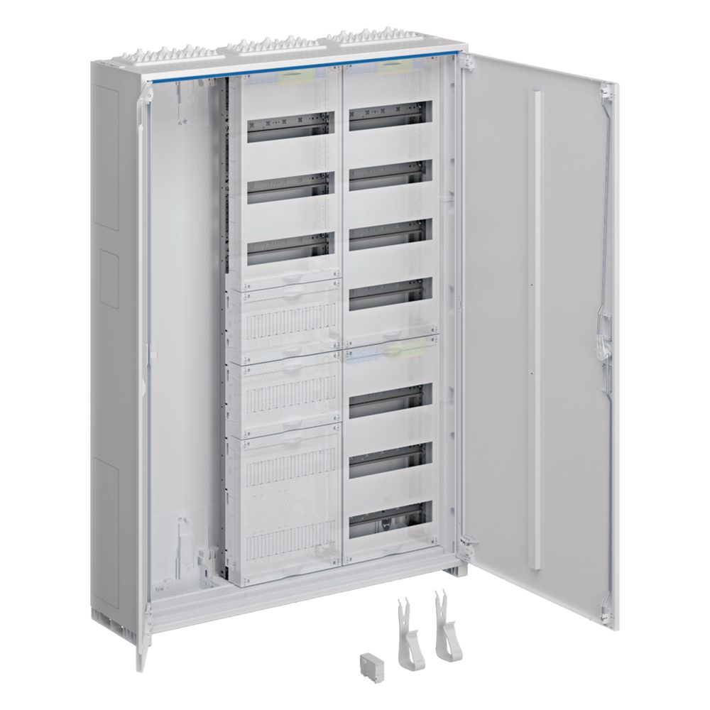hager Systemschrank, univers Z, APZ2, 2xRfZ, VT10, 1100x800x205 mm... HAGER-ZB33SYS013 3250617650991 (Abb. 1)