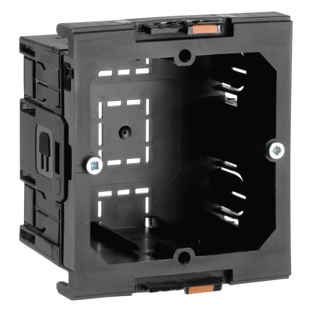 hager Geräteeinbaudose 1-fach Energie für BR Frontrastend für Schalterprogramme... HAGER-G2850 4012740220040 (Abb. 1)