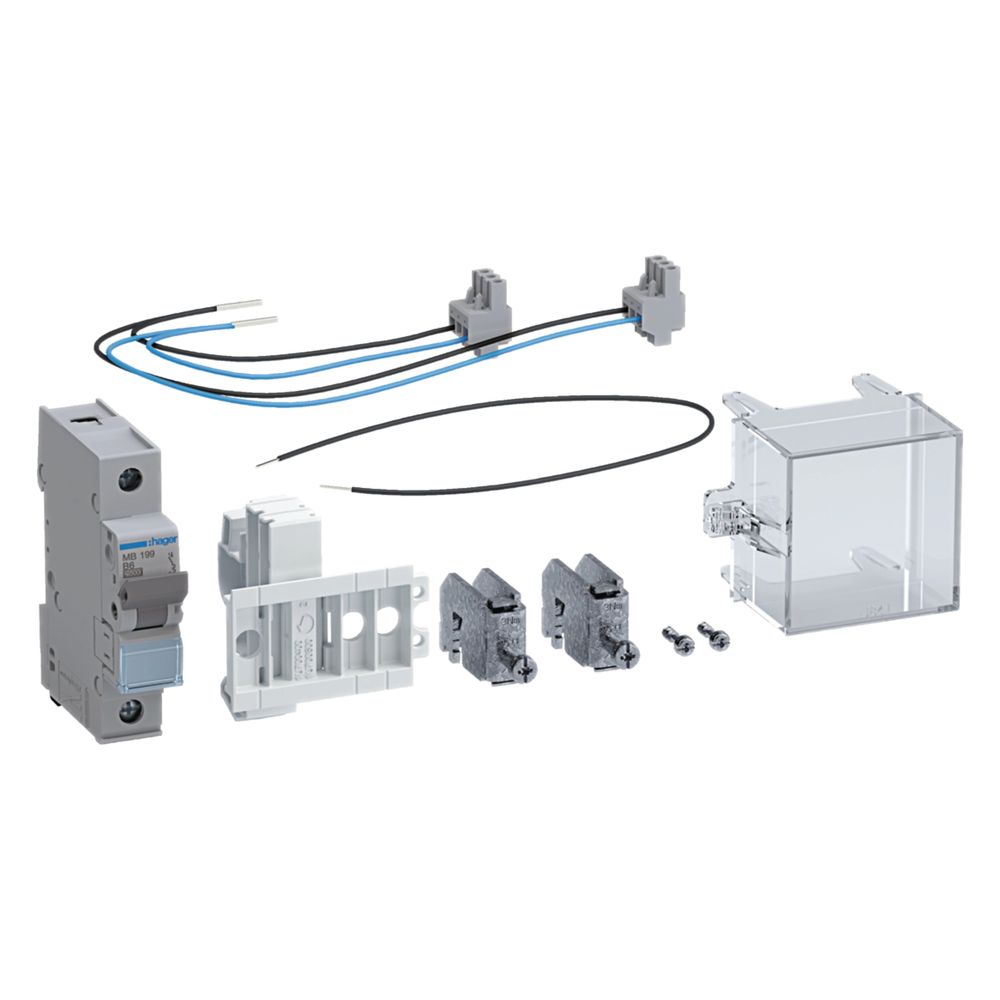 hager Bestückungspaket Spannungsversorgung APZ / RfZ für Bauhöhe 1400mm, LS 6A im NAR... HAGER-ZY5N2LS 3250613806651 (Abb. 1)