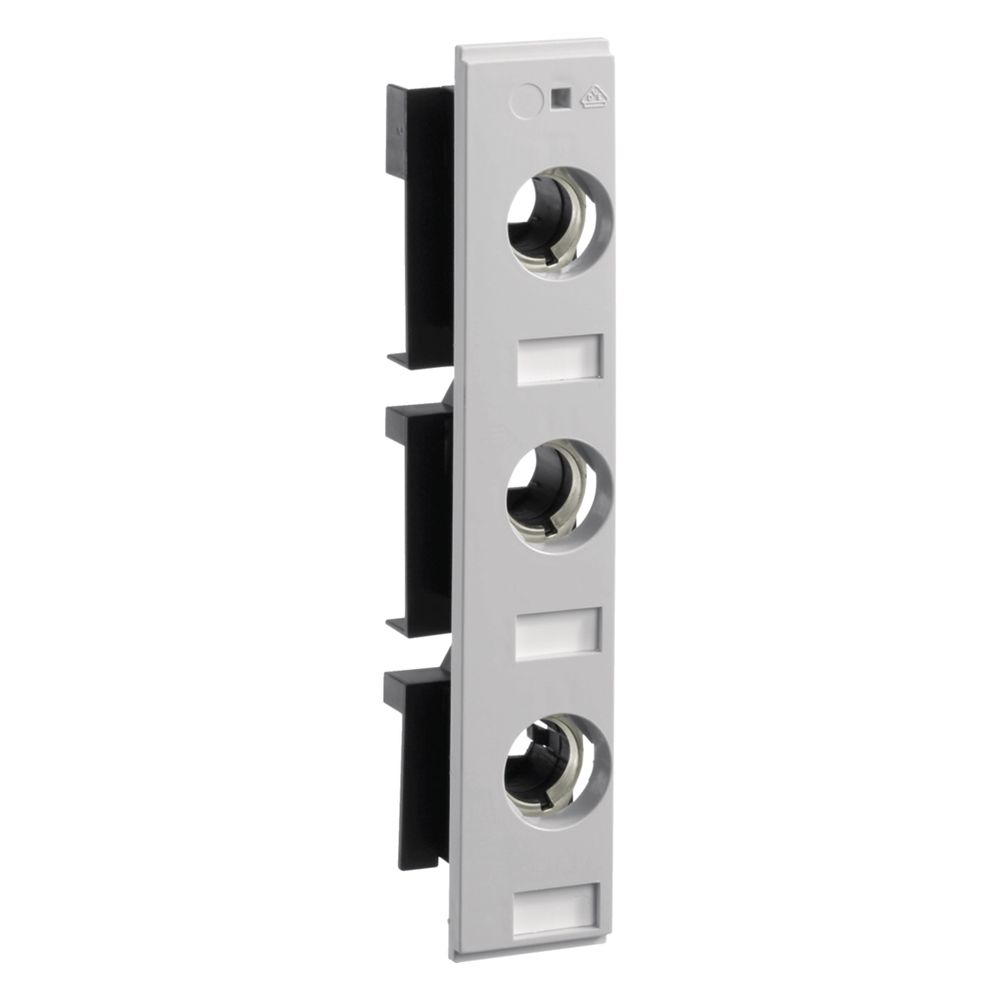 hager Reitersicherungsunterteil / D0-Sicherungssockel D02 E18, 63A, 3-polig, 60mm... HAGER-L063L1 4010330740930 (Abb. 1)