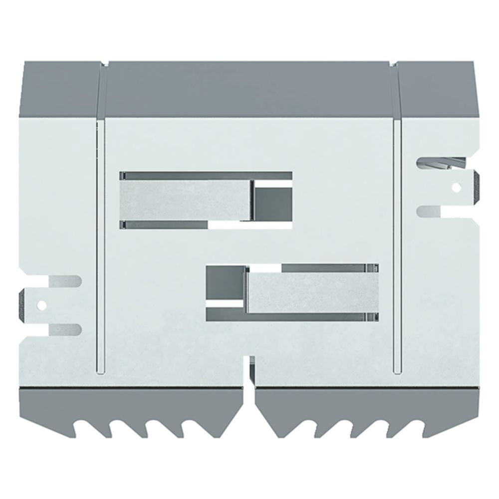 hager Kupplung Paar elektrisch/mechanisch Stahlblech zu BRS 68x170 mm Oberteil 80 mm... HAGER-BRS651709 4012740217668 (Abb. 6)