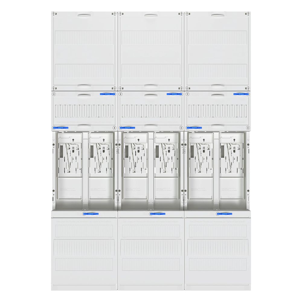 hager Komplettfeld, Zählerfeld, univers Z, 6 Zählerplätze, BKE-I, H 1050mm, 3-feldig... HAGER-ZL3EN26 3250616330207 (Abb. 2)