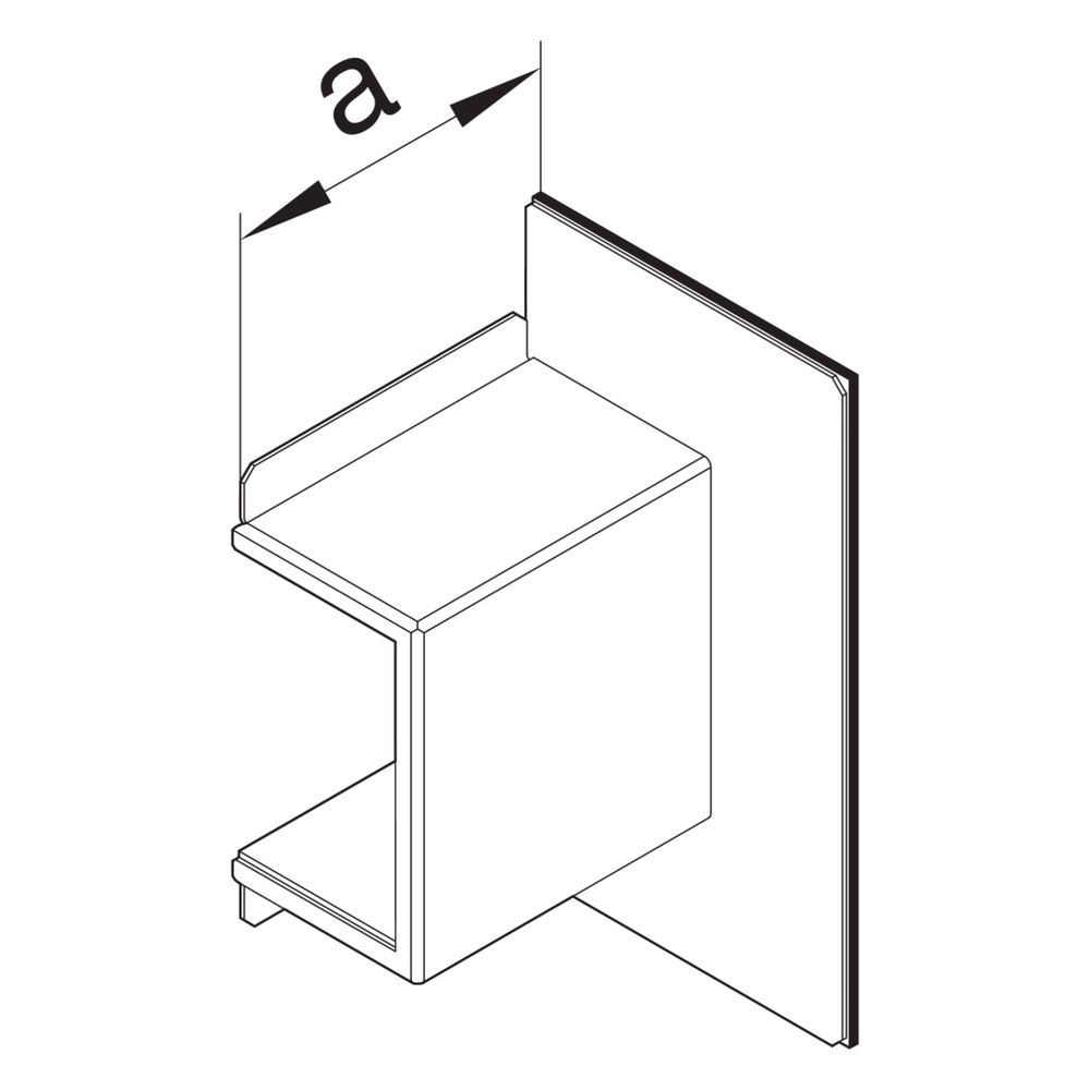 hager Wandanschlußstück 60x100 mm verzinkt für Brandschutzkanal... HAGER-FWKP60100WVERZ 4012740988360 (Abb. 2)