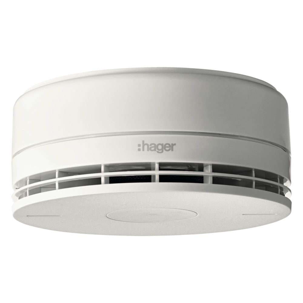 hager BEKA EN54-7 Funkrauchmelder, Rauchmelder mit Sirene, weiss... HAGER-RFM100D 3599430014536 (Abb. 2)