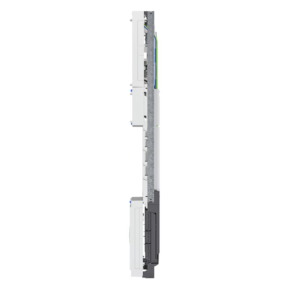 hager Komplettfeld, Zählerfeld, univers Z, 2 Zählerplätze, BKE-I, H 1050mm, 1-feldig... HAGER-ZH3EL22 3250617685191 (Abb. 6)