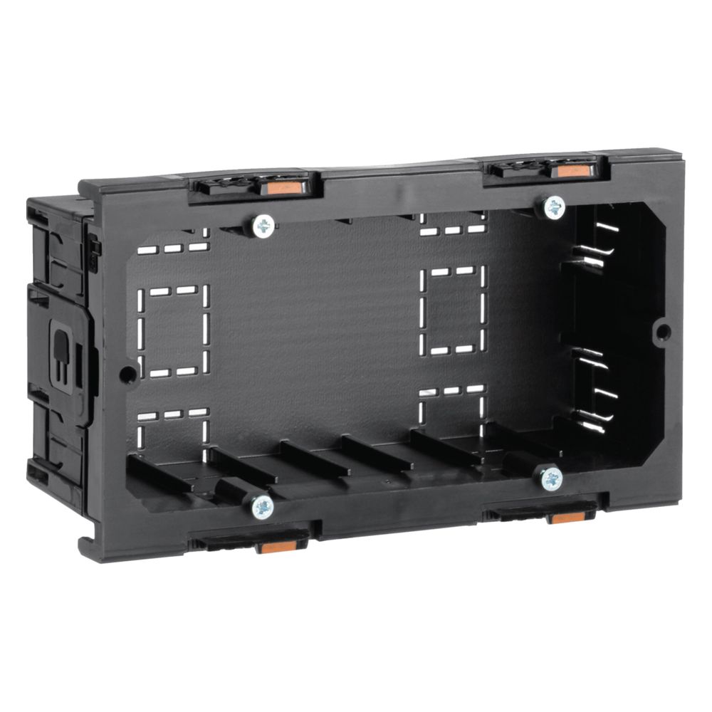 hager Geräteeinbaudose 2-fach Energie für BR Frontrastend für Schalterprogramme... HAGER-G2860 4012740220057 (Abb. 1)