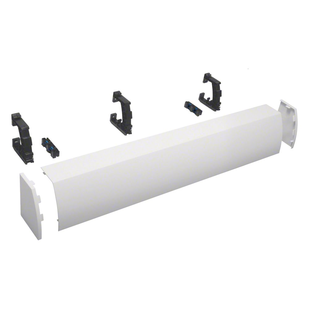 hager Kabelrangierkanal, 4-feldig, aufsteckbar, H x B x T176 x 1050 x 135mm, reinweiß... HAGER-FZ444N 3250612778041 (Abb. 1)