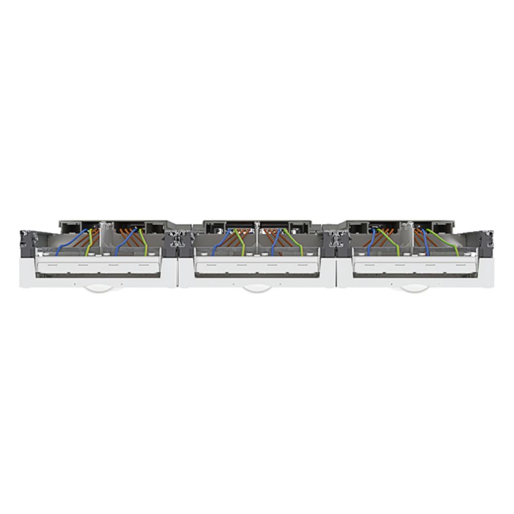 hager Komplettfeld, Zählerfeld, univers Z, 6 Zählerplätze, 3-polig, H 1350mm, 3-feldig... HAGER-ZL53X8 3250617722483 (Abb. 7)