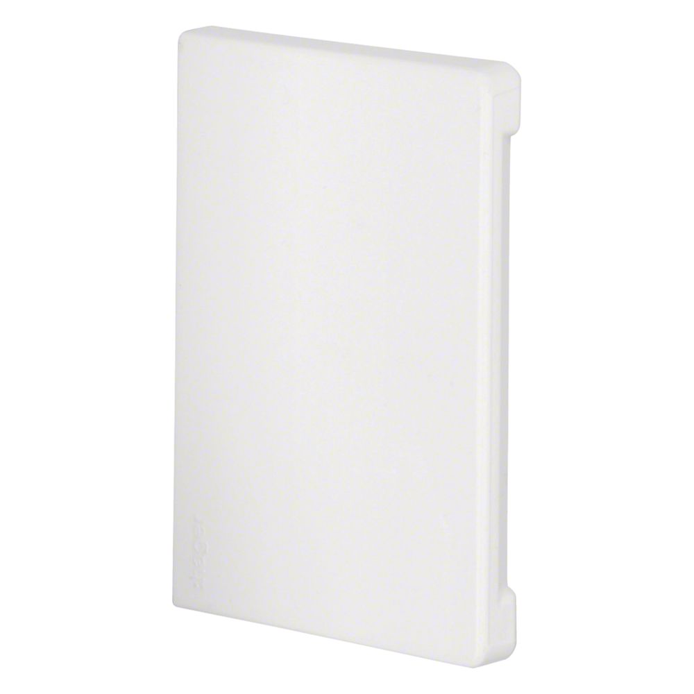 hager Endstück als Formteil zu Brüstungskanal, 68x100mm, Oberteil 80mm, Verkehrswei... HAGER-BR6510069016 4012740008228 (Abb. 1)