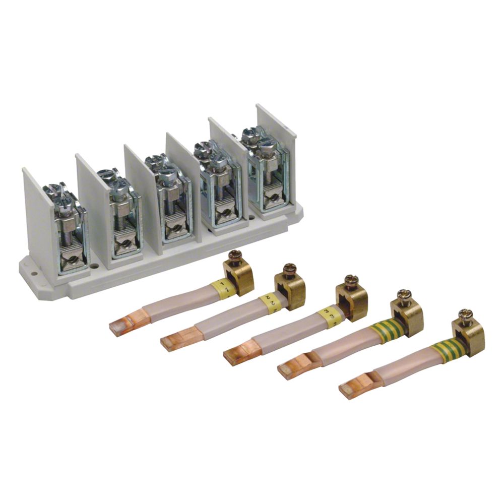 hager Anschlusssatz, uni.Z, 5P., Klemmb. 35-95 mm2, SaS 12x5, f. U84LS, Einsp. seitl.... HAGER-ZM15W 3250617730440 (Abb. 1)