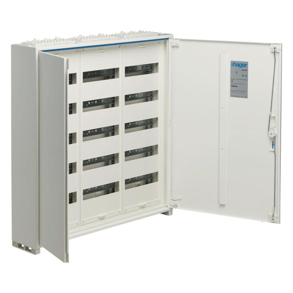 hager Feldverteiler Aufputz, 800x800x151, univers, IP44, SKII, 180PLE, QuickConnect... HAGER-FWB53S 3250612735730 (Abb. 1)